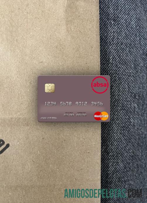 África do Sul Absa Group Limited Mastercard Photolook Front modelo